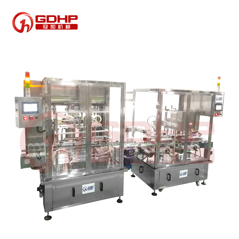 全自动四头活塞旋盖生产线